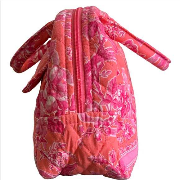 NWOT VERA BRADLEY Lola Handbag Pink Hope Toile Floral Print Rare/Retired Style - Picture 4 of 9
